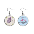 thumbnail image 1 of Purple Butterfly. Pendientes de sandía verano lóbulo desgaste Unbranded M, 1 of 3