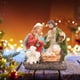 thumbnail image 1 of Adornos navideños, adornos navideños, regalos navideños, adornos navideños, adornos del nacimiento de Jesús, artesanías de resina de Jesús, decoración de la cultura del pesebre, adornos de resina, 1 of 5