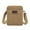 Khaki, variant on Canvas Bag Canvas Shoulder Bag, Crossbody Bag, Medium Size Tote for Casual Use, Large Capacity Messenger Bag for Work, Travel, Shopping, Outdoor Activities, Eco-Friendly Fabric Shoulder Bag