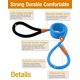 thumbnail image 2 of Correa para perros Slip Leash Lynxking, cuerda resistente de 8 pies x 1,5 m, 2 of 6