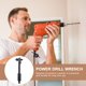 thumbnail image 2 of Taladro de chuck Ratchet Drill Presione Llave de llave de llave de chuck 2 en 1 Drill Llave de chuck, 2 of 6