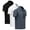 Black/ Gray/ White, variant on Men' s 3 Pack Short Sleeve Polo Shirts Casual Collared T-Shirt for Golf Tennis M