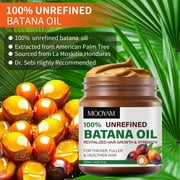 Mooyam 3 Pack Batana Hair Oil for Women & Men - 100% Pure and Natural Batana Oil - Repair Damage Hair - Restore Hair Health 12.15FLOZ