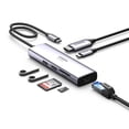 thumbnail image 3 of Adaptador Ugreen 90568 7 en 1 USB C a 2USB 3.0 HDMI RJ45 SD-TF PD, 3 of 3