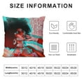 thumbnail image 5 of ARISTURING Sexy African American Woman Decorative Throw Pillow Cover Fashion Black Girls Lady Chic Pillow Case Square Cushion Covers for Couch Sofa, 5 of 5