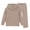 Q306 Khaki, variant on Angala 2 Piece Outfits For Girls Hooded Long Sleeve Sweatshirt With Wide Leg Pants Set Girls Fall Season Wear Clothes