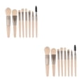 thumbnail image 3 of Jumpingount Paquete de 8 brochas de maquillaje portátiles, resistente al agua, base en polvo, maquillaje de belleza, kit de sombras de ojos, suministros de Type3 NO3 Jumpingount CBP191414, 3 of 6