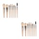 thumbnail image 3 of Vogacara 8 piezas de brochas de maquillaje, bolsa de almacenamiento, base en polvo, Kit de sombra de ojos, brocha, Cosméticos profesionales, blanco, tipo Blanco Tipo 2 2piezas Vogacara CBP191414, 3 of 6