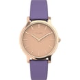 thumbnail image 1 of Timex Transcend 34mm Rose Gold/Purple Ladies Watch, 1 of 2