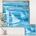 thumbnail image 3 of Designart ' From the Shore I ' Nautical & Beach Framed Canvas, 3 of 3