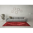 thumbnail image 3 of Ahgly Company Indoor Round Persian Red Traditional Area Rugs, 7' Round, 3 of 4