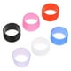 thumbnail image 1 of 6 uds banda de raqueta Overgrip Protector antideslizante banda para el sudor fijar anillo de silicona, 1 of 5