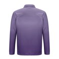 thumbnail image 4 of Blusa y camisa de manga larga con cuello vuelto para hombre, jersey con cremallera, color liso, solapa, blusa de manga larga con cuello vuelto, blusa para hombre, blusa de poliéster, 4 of 5