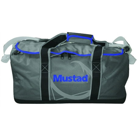 UPC: 0023534429246 | Mustad MB022 Waterproof Double Worm Binder/Jig Wallet Dark Grey/Blue