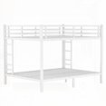 thumbnail image 5 of Metal Queen Queen Bunk Bed for Teens & Adults|Space-Saving & Noise Reduced|No Box Spring Needed, 5 of 11