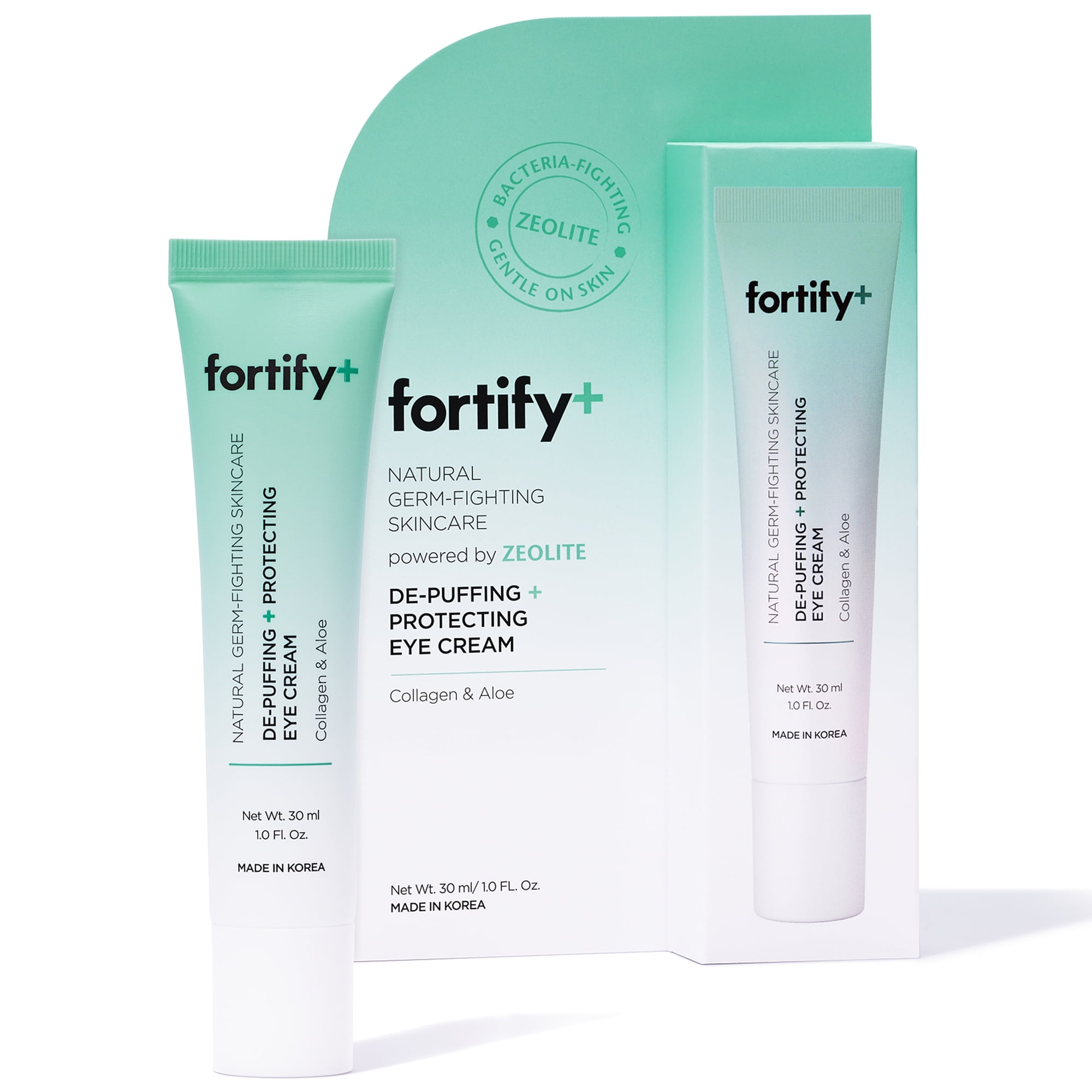 Fortify+ Protecting Eye Cream with Collagen & Aloe, Depuffing + Hydrating