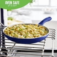 thumbnail image 5 of GreenLife Arenisca Cerámica Saludable Antiadherente, Juego de 15 Ollas de Cocina y Sartenes para Salsa, Sin PFAS, Apto para Lavavajillas, Azul, 5 of 5