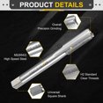 thumbnail image 4 of Uxcell Hand Plug Tap M9 x .5 H2 Metric Thread Plug Style Taps Straight Flute Screw Tapping Threading Tool, 4 of 6
