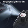 thumbnail image 3 of Car Tire Inflator, 90PSI Portable Air Compressor for Sedans, Trucks, Motorcycles, Scooters, 3 of 5