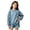 Blue, variant on ZHOGXU Toddler Boys Girls Sweatshirts Leopard Print Crewneck Pullover Relaxed Fit Kids Tops School Wear,Beige,3-4 Years