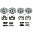 thumbnail image 2 of PowerStop Front and Rear Stock Replacement Brake Pad and Rotor Kit with Calipers Fits: INFINITI NISSAN Select Models KCOE662, 2 of 5