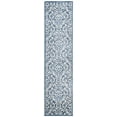 thumbnail image 2 of SAFAVIEH Brentwood Dilara Damask Runner Rug, 2' x 8', Navy/Cream, 2 of 7