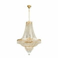 thumbnail image 2 of Miumaeov Luxury K9 Crystal Chandelier Gold French Empire Large Foyer Ceiling Light Pendant Lamp Fixture, 2 of 12
