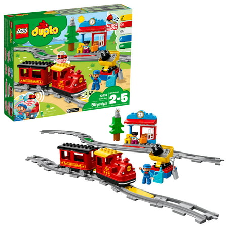 LEGO DUPLO Town Steam Train 10874 Building Set (59