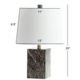 thumbnail image 5 of SAFAVIEH Brett Rustic 20 in. H Table Lamp, Brown Marble, 5 of 6