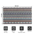 thumbnail image 5 of Blue Boho Tribal Triangles and Arrows Pattern Door Rugs,Washable Non Slip Door Mats Indoor,Decorative Door Mats,Entry Mat Indoor for Entrance,Bedroom,Kitchen,Bathroom,17"x30", 5 of 6