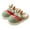 Green, variant on Womens Mens Reindeer Holiday Christmas Slippers House Slippers Cute Cozy Home Non Slip Fuzzy Lightweight Indoor Outdoor Shoes (Green, 10)