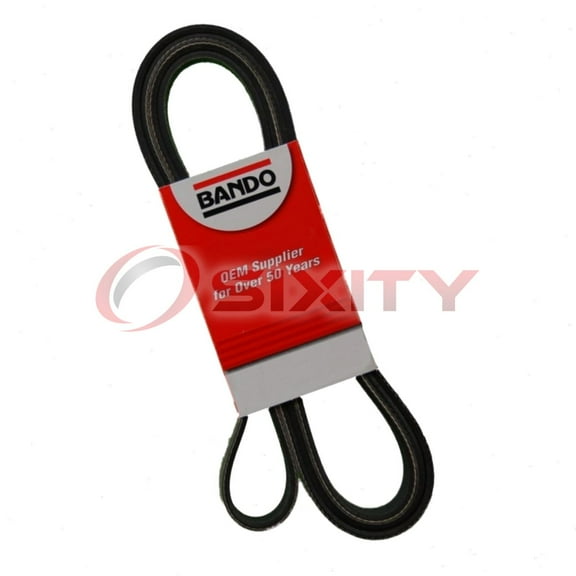 Bando Water Pump, Alternator, Air Conditioning and Power Steering Serpentine Belt compatible with Toyota RAV4 2001-2003