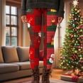thumbnail image 2 of Jaunzuar Soft Leggings for Women Snowman Print High Waisted Yoga Pants Running Stretchy Gym Leggings M, 2 of 9