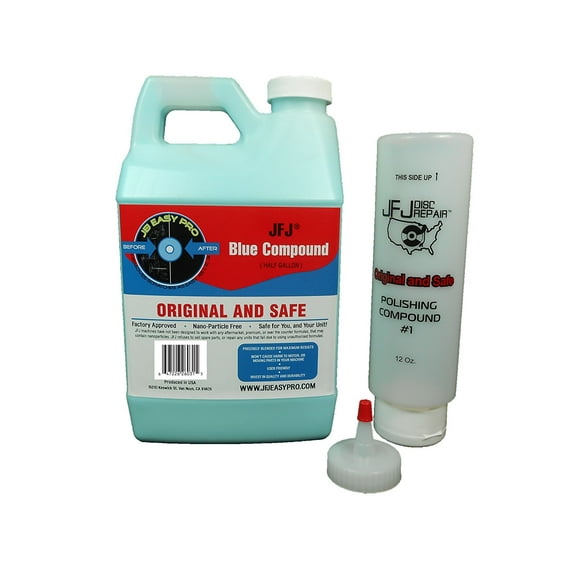 JFJ Disc Repair Polish Compound #1 Half Gallon