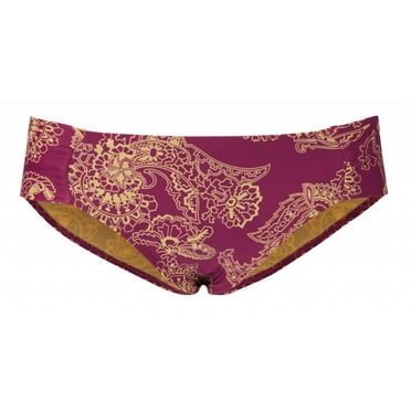 Panache New Swimwear Veronica Ruched Bikini Brief Pant Paisley Print SW0649