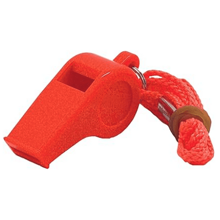 Shoreline Marine Safety Whistle, Orange