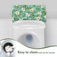 thumbnail image 4 of ZIATUBLE Palm Leaves Toilet Tank Covers Floral Toilet Tank Lid Cover Reusable Toilet Top Cover Tank Lid Easy to Clean Toilet Lid Tank Protector Covers Toilet Tank Cover for Bathroom, 4 of 5