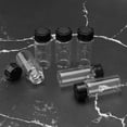 thumbnail image 5 of 1/10Pcs Portable Liquids, Powder, Seeds Screwcap 10ml (0.3 Oz) Liquid Sampling Sample Clear Bottles Vial Glass Bottles Vials Empty Jars 1PC, 5 of 8