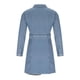 thumbnail image 5 of Vestido ajustado con cinturón de un solo pecho y manga larga con solapa vaquera a la moda de verano para mujer Fridja  nalpqowj28815, 5 of 9