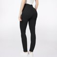 thumbnail image 5 of Black Women's Casual Pants, Fashion Leggings Women Waist Pants Trousers Butt High Pants,Women's Casual Pants 3XL, 5 of 5