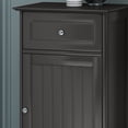 thumbnail image 4 of GDF Studio Sandhurst Modern Bathroom Storage Cabinet, Black, 4 of 13