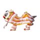 thumbnail image 1 of Marioneta china de león, marioneta de cuerda para danza del león, decoración de Año Nuevo chino amarillo blanco, 1 of 9