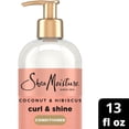 thumbnail image 4 of SheaMoisture Curl & Shine Conditioner for Thick, Curly Hair Coconut & Hibiscus, To Moisturize & Soften, ,13 Fl oz, 4 of 12