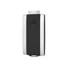 mophie Juice Pack reserve - External battery pack - Li-pol - 1000 mAh - metallic silver, soft-touch black - for Apple iPhone/iPod