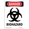 thumbnail image 1 of SignMission OS-DS-D-710-V-1933 Panneau de Danger OSHA - Portrait Biohazard, 1 of 1
