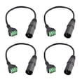 thumbnail image 1 of Cable adaptador Teansic XLR macho a terminal de 3 pines, 1 of 6