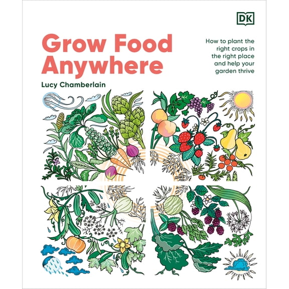 Grow Food Anywhere: How to Plant the Right Crops in the Right Places and Help Your Garden Thrive, (Hardcover)