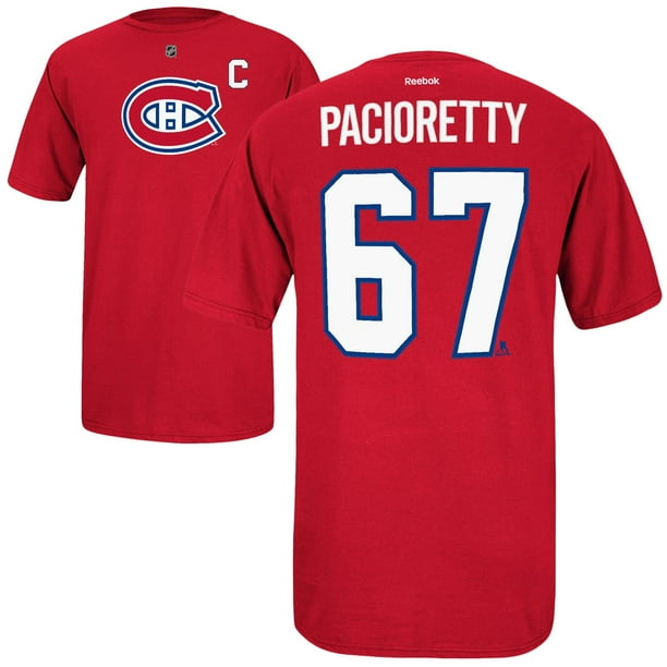 Montreal Canadiens Max Pacioretty Reebok NHL Player Name & Number T-Shirt