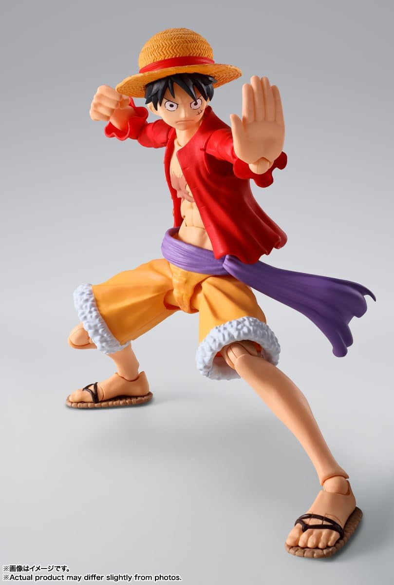 SH FiguartsMonkey Luffy - Romance Dawn - Walmart.com