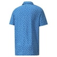 thumbnail image 2 of Puma Mens Mattr Pollination Polo - 53385202 - Bright Cobalt/Bright White - 3XL, 2 of 2